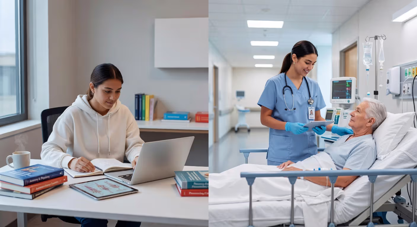 Nursing education pathways comparison