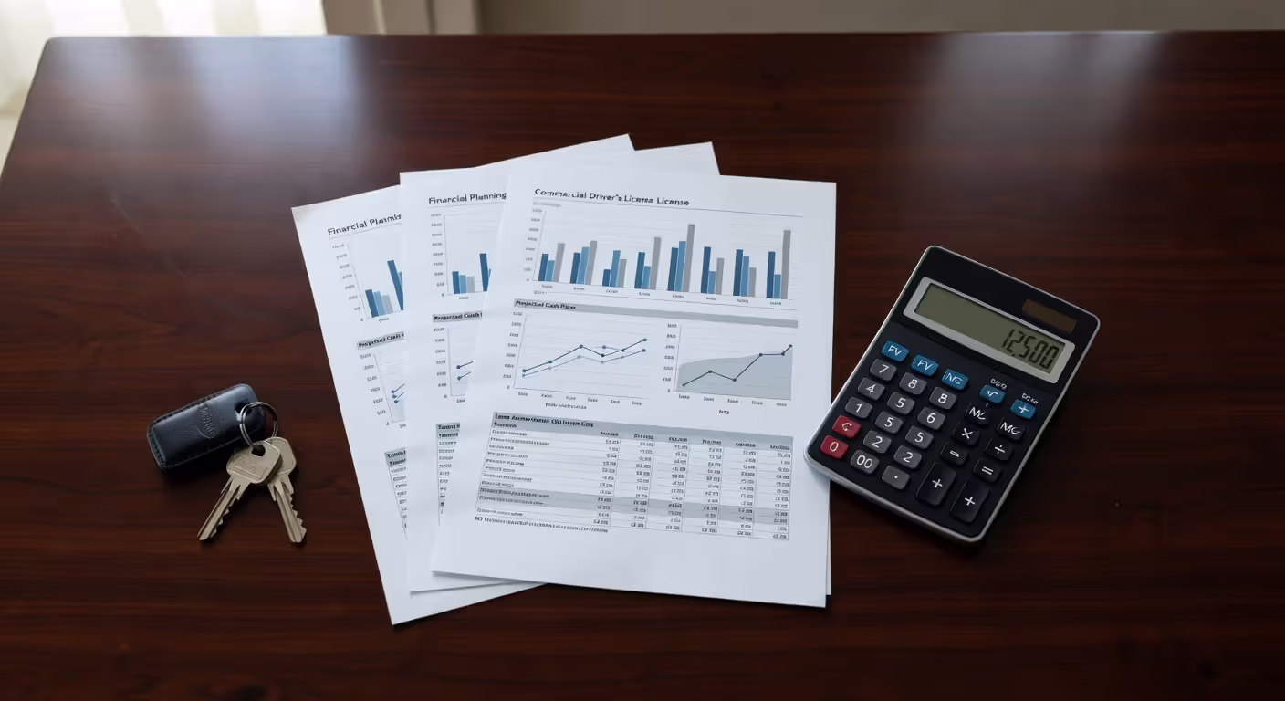CDL training cost planning and budgeting materials