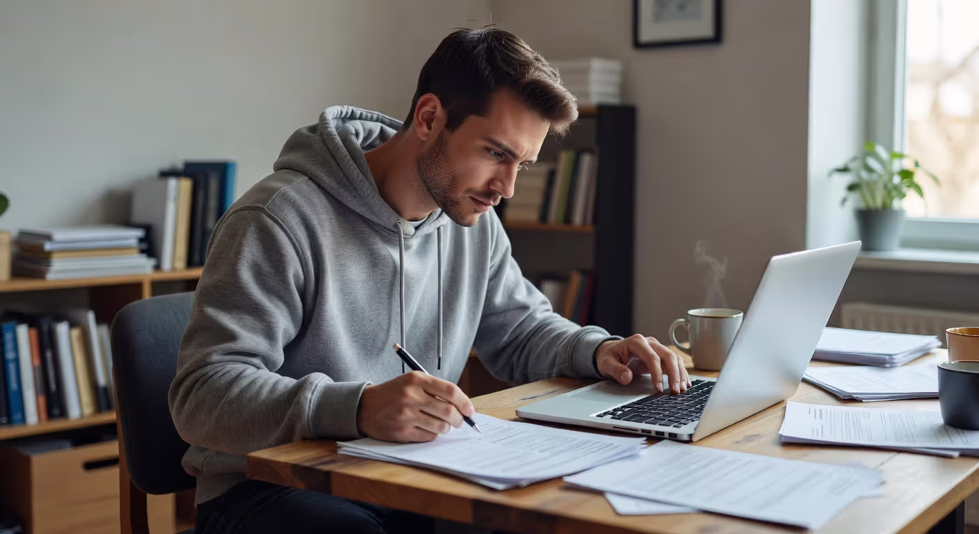 Completing vocational rehabilitation application